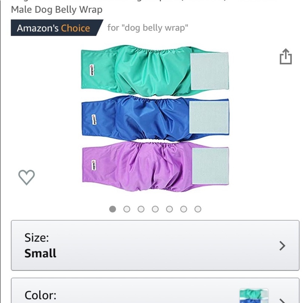 Wegreec Male Dog Belly Bands